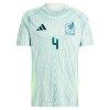 Original Fußballtrikot Mexiko Edson Alvarez 4 Auswärtstrikot 2024 Für Herren